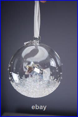 2018 Swarovski Annual Christmas Ball Ornament Crystal 5377678 Boxed withCoa