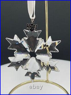 2018 Swarovski Crystal 5357983 Christmas Ornament Set No Certificate