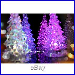 2Pcs LED Lamp Light Crystal Decoration Home Party Gift Decor Xmas Christmas Tree