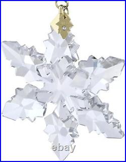 2pcs Snowflake Swarovski Crystal 2024 Edition Christmas Ornament 5661079