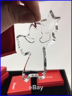 6 Baccarat Annual Crystal Christmas Ornament 1984-1991-1993-1995-1996-1998