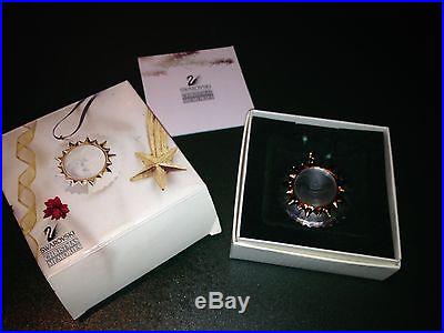 9 SWAROVSKI CRYSTAL CHRISTMAS MEMORIES ORNAMENT wreath gingerbread house icicles
