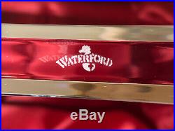 A604 Waterford Crystal CLARENDON Ruby RED Cased Christmas Tree Top Topper