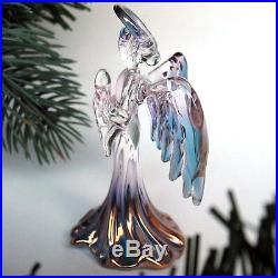 Angel Christmas Ornament Hand Blown Glass Figurine