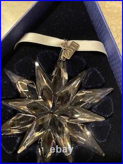 Authentic Swarovski Christmas Ornament Snowflake 2011 New In Original Box