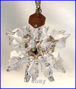 Authentic Swarovski Crystal 2022 Annual Edition 3D Snowflake Ornament 5626016 2