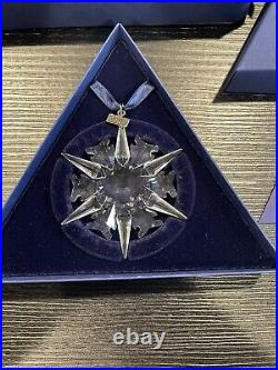 BRAND NEW IN BOX Swarovski Crystal Holiday Annual Christmas Ornament 2002 288802