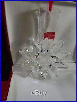 Baccarat 2013 Annual Crystal Noel Ornament-Christmas Star