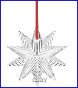 Baccarat 2021 Christmas Crystal Ornament NIB