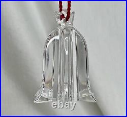 Baccarat Christmas Crystal Bell Ornament 88641