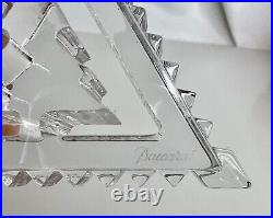 Baccarat Christmas Crystal Pyramid Ornament 88640