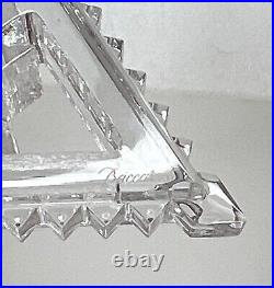 Baccarat Christmas Crystal Pyramid Ornament 88644