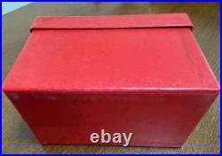 Baccarat Christmas Tree Crystal Clear Color Ornament Box Used