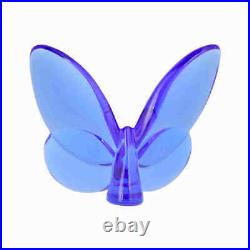 Baccarat Crystal Lucky Butterfly Sapphire 2102546
