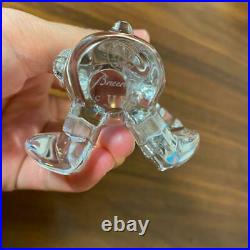 Baccarat Crystal Snoopy Figurine Welcome peanut ornament Glass