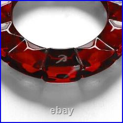 Baccarat Mille Nuits Noel 2814-631 Crystal Glass Ornament Christmas Red