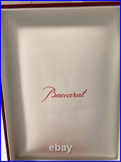 Baccarat ornament Crystal of snow Christmas crystal 9.5cm×11cm New Boxed