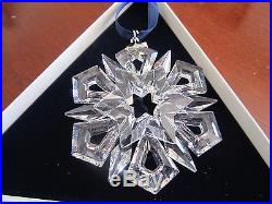 Beautiful SWAROVSKI Crystal Retired Christmas Ornament-1999-NIB