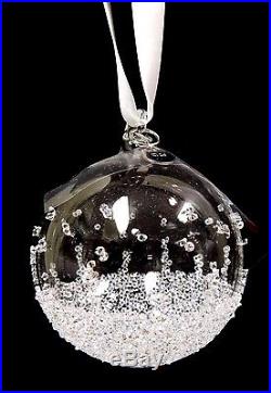 CHRISTMAS BALL ORNAMENT SMALL XMAS CRYSTAL 2015 SWAROVSKI #5135841