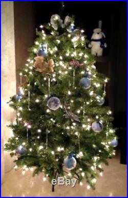 Christmas Glass Ornaments Decor 48 Crystal Ice Adorns Xmas Tree Icicles Wedding