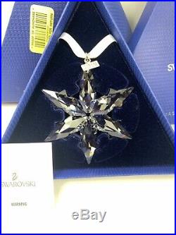 Christmas SWAROVSKI 2015 Snowflake Large Ornament Annual Crystal 5099840 Rare