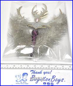 Christopher Radko Crystal Frost Christmas Italian Ornament 97-428-0 New Tags