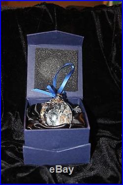 Club 33 60th Anniversary Diamond Crystal Christmas Ornament Retired! Sold Out