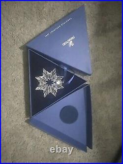 Crystal Swarovski Christmas Ornament 2003 Very Good Condition In Original Box