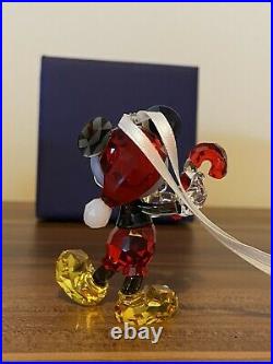 Disney Swarovski Crystal Mickey Mouse Christmas Ornament New in Box