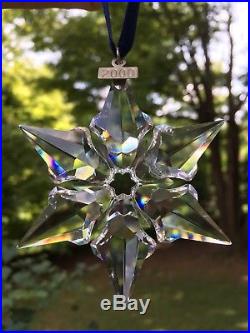 Estate 2000 SWAROVSKI Crystal Christmas Ornament LE with BOXES & Papers