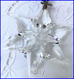 Estate 2000 SWAROVSKI Crystal Christmas Ornament LE with BOXES & Papers