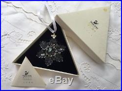 Estate Vintage 1996 SWAROVSKI Crystal Christmas Ornament Limited Edition BOX wow