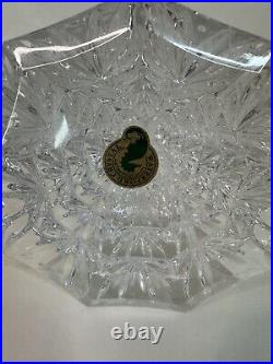 Exquisite Large Waterford Crystal 6.5 Christmas Tree Decoration