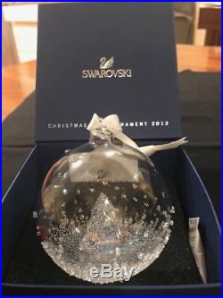 First Edition Swarovski Crystal 2013 Christmas Ball Ornament #5004498 NEW IN BOX