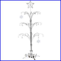 For 2018 Swarovski Large Annual Christmas Ornament Crystal Snowflake Stand lot