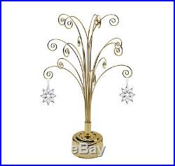 For Swarovski Crystal New Annual Christmas LARGE STAR Snowflake Ornament Display
