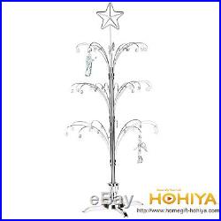 For Swarovski Waterford Crystal Snowflake Annul Christmas Ornament Display Tree
