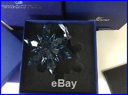 Frozen Snowflake Ornament 2017 Disney Aqua Blue Xmas Swarovski Crystal 5286457