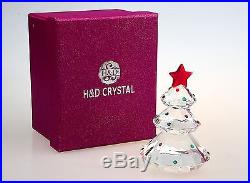 Glass Crystal Christmas Tree in Holiday & Seasonal Santa Claus Star Kids Gift