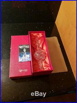 Gorgeous Waterford Ireland Crystal Christmas Tree Topper With Original Box