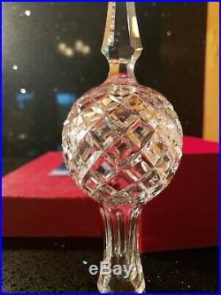 Gorgeous Waterford Ireland Crystal Christmas Tree Topper With Original Box