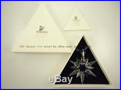 Inv#22747 AUTHENTIC SWAROVSKI CRYSTAL 1997 LIMITED EDITION CHRISTMAS ORNAMENT