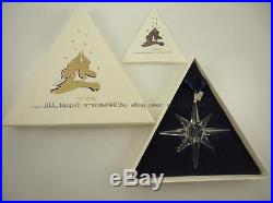 Inv#22748 AUTHENTIC SWAROVSKI CRYSTAL 1995 LIMITED EDITION CHRISTMAS ORNAMENT