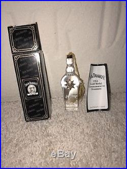 Jack Daniels 1954 Lenox Christmas Ornament Crystal Rare Collectible