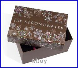 Jay Strongwater Glass Ornament Rainbow Tiger Sdh2152-202 New Free Shipping