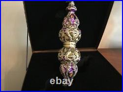 Jay Strongwater Holiday Christmas Ornament Swarovski Crystals withBox Neimans