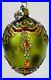 Jay Strongwater Oval Shaped Crystal Jewels Christmas Ornament