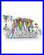 Jay Strongwater Rainbow Tiger Glass & Swarovski Crystal Ornament Brand New