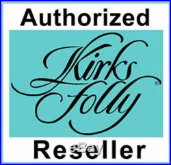 Kirks Folly Candy Cane Fairy Crystal Christmas Ornament -new Release 2016