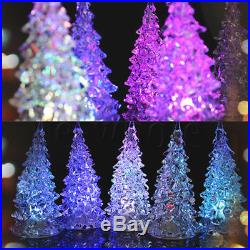 LED Lamp Light Crystal Decoration Home Party Gift Decor Xmas Christmas Tree